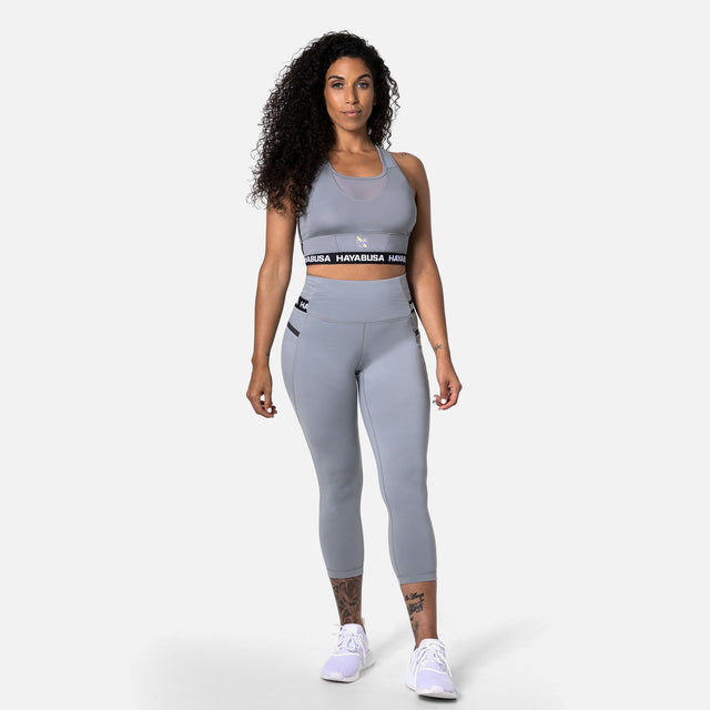 Hayabusa Leggings High Rise 3/4 Women's – Grey