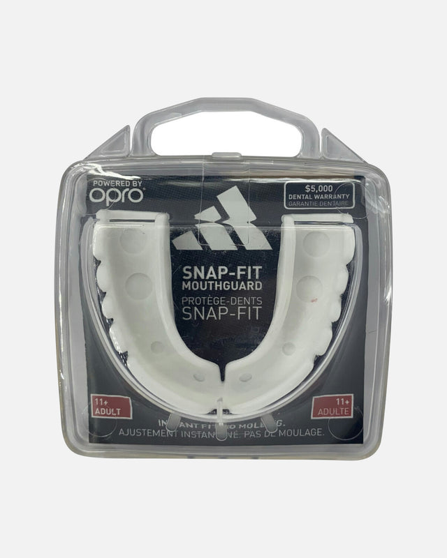 Adidas OPRO Gen4 Snap-Fit Mouthguard – White