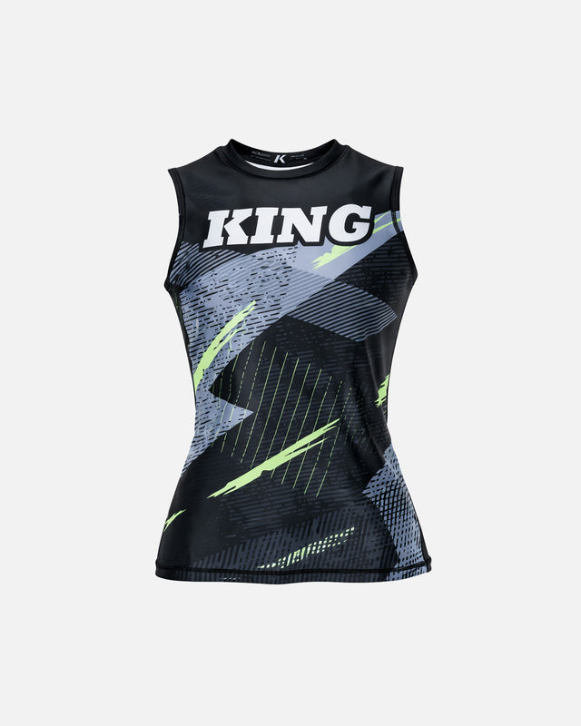 King Pro Boxing Rashguard Shadow 2 Women's – Black