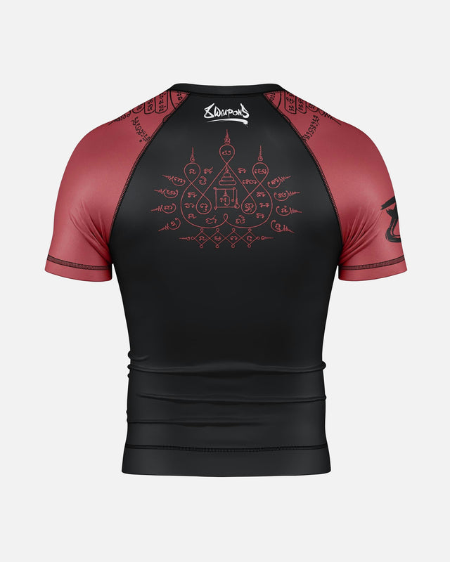 8 WEAPONS Rashguard 8 Ways Yant 2.0 – Black/Burgundy