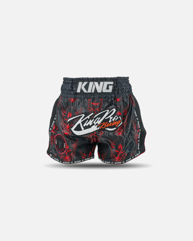 King Pro Boxing Muay Thai Shorts Devil – Black