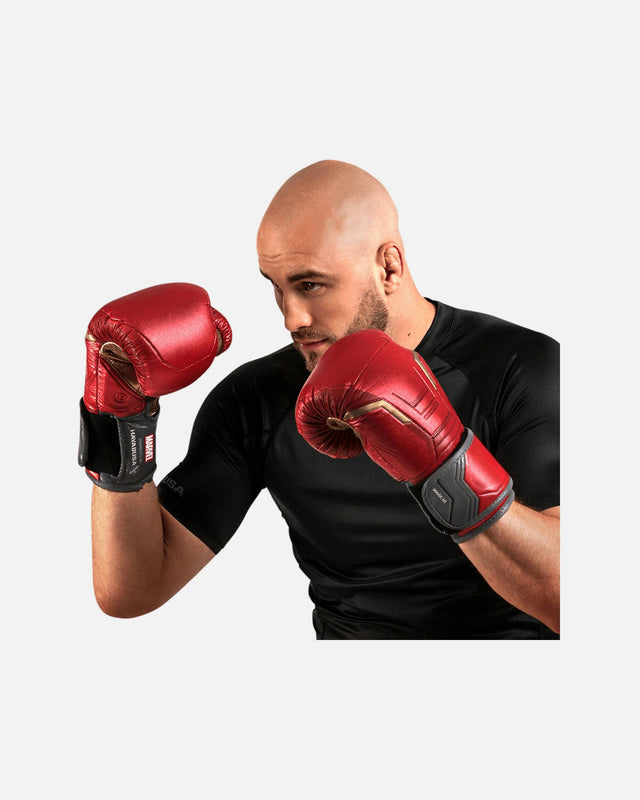 Hayabusa x Marvel Boxing gloves Iron Man – Red/Gold