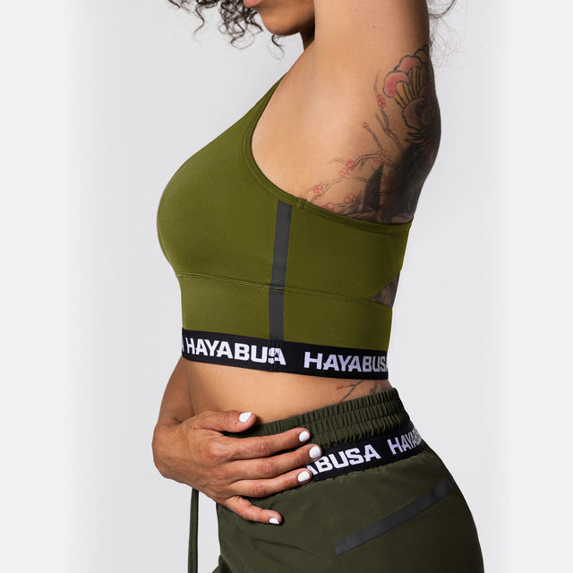Hayabusa Sport BH Crossback Women's – Olive