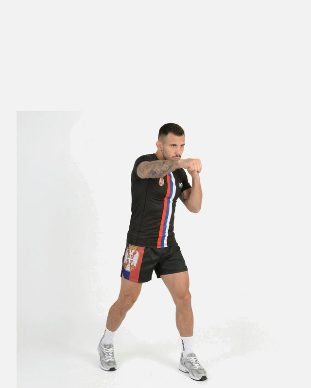 Phantom Athletics Rashguard Team Serbia – Black