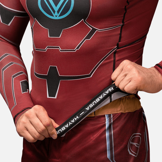 Marvel Rashguard Long Sleeves Iron Man – Red