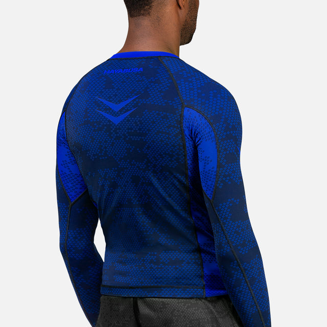 Hayabusa Rashguard Ranked Long Sleeves – Blue