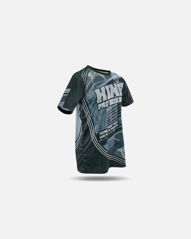 King Pro Boxing T-Shirt Flag Tee – Black