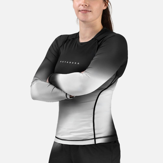 Hayabusa Rashguard Apex Nova Long Sleeves Women's – Grey