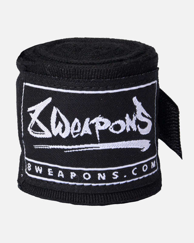 8 WEAPONS Hand wraps – Black