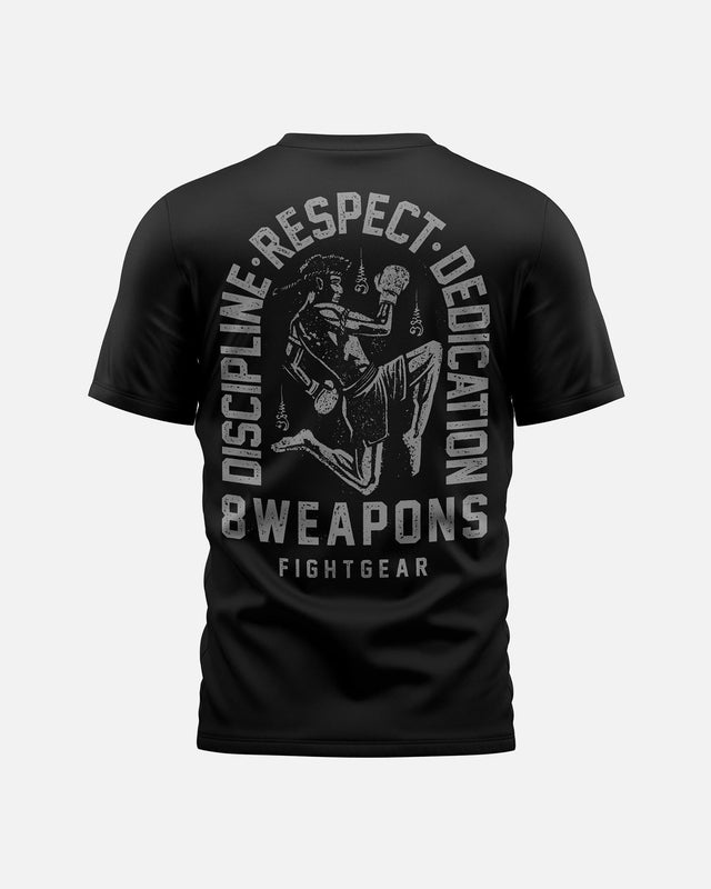 8 WEAPONS T-shirt Tombstone – Black