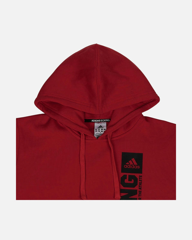 Adidas Hoodie Community Vertical Boxing – Red/Black