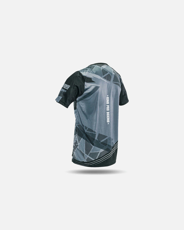 King Pro Boxing T-Shirt Flag Tee – Black
