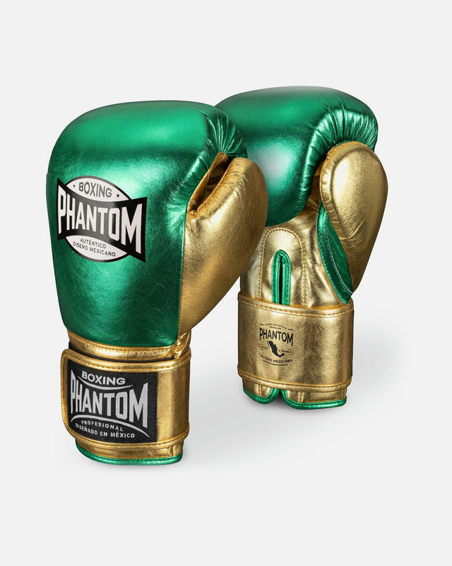 Phantom Athletics Boxhandschuhe Mexico – Grün/Gold