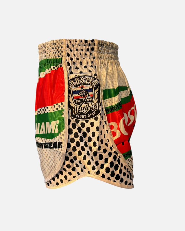 Pantaloni scurți Muay Thai Booster Suriname – Alb