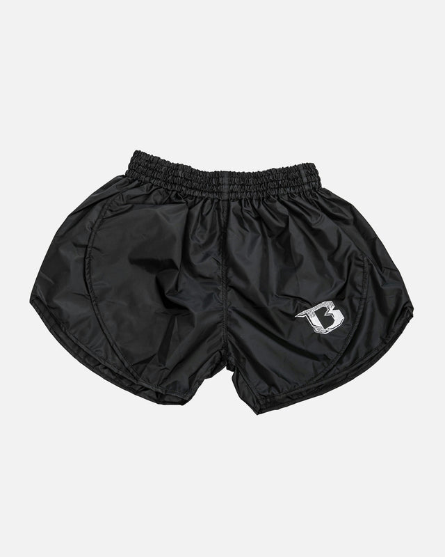 Calções de Muay Thai Booster Retro Hybrid – Preto