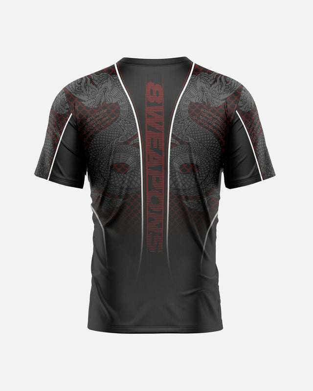 8 WEAPONS Functional T-Shirt Naga Yant – Black/Red