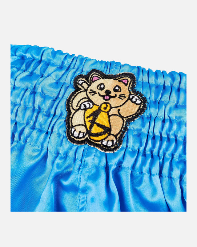 8 WEAPONS Muay Thai Shorts Meow Thai – Blue/Purple