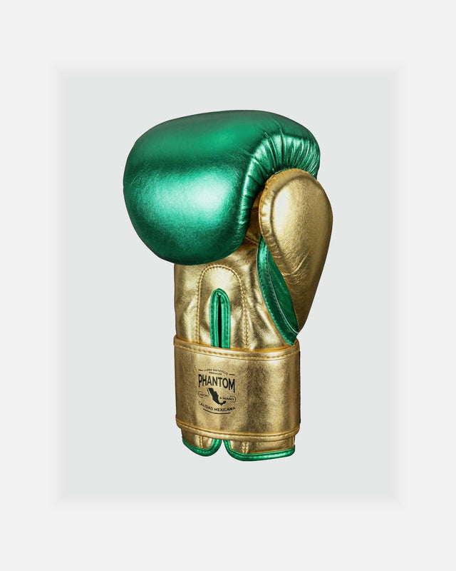Phantom Athletics Boxhandschuhe Mexico – Grün/Gold