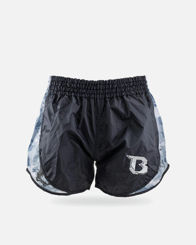 Booster Muay Thai Shorts Retro Hybrid – Grey