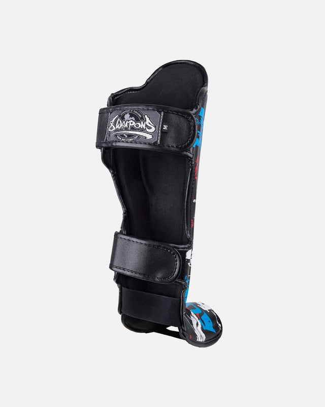 8 WEAPONS Shin Guards Cut Like a Blade 2.0 – Black