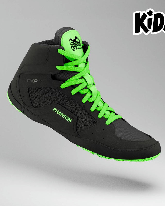 Phantom Athletics Ringerschuhe Tactic Kinder – Neon Grün