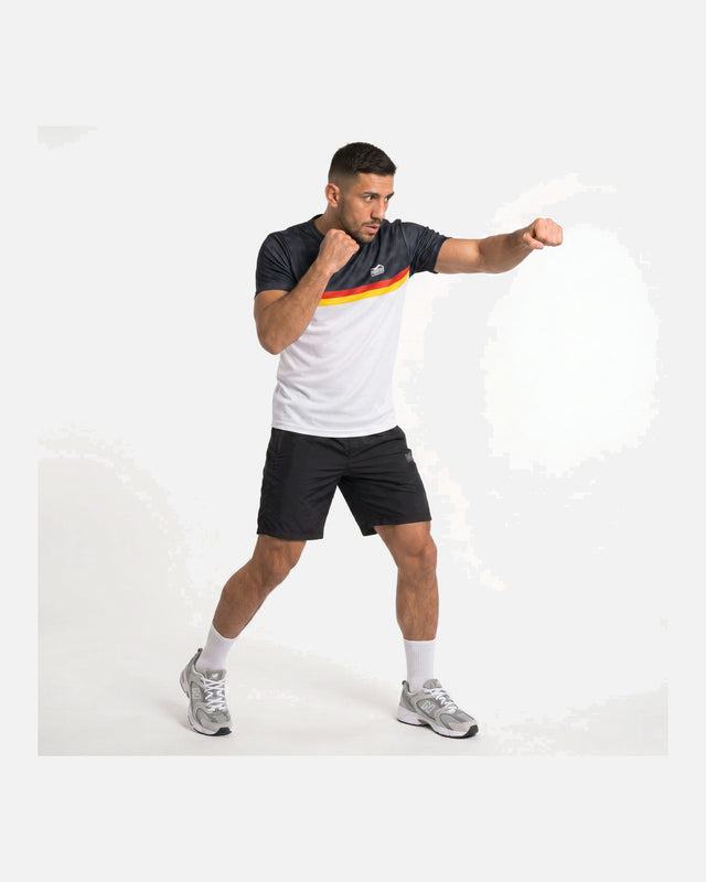 Phantom Athletics T-Shirt EVO+ Germany – White/Black/Red/Gold