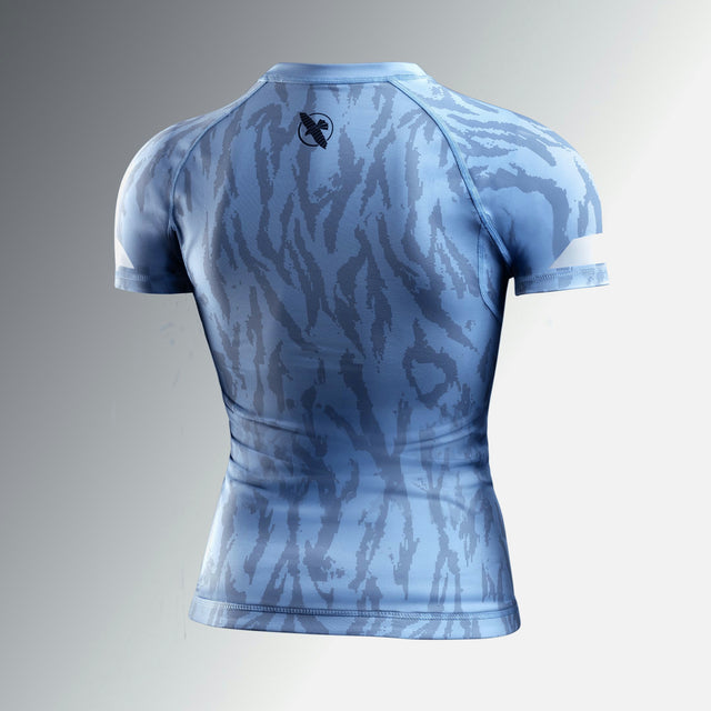 Rashguard Hayabusa Apex Vantage Manches Courtes Femme – Bleu
