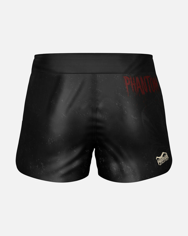 Phantom Athletics MMA Shorts Fusion-R Chainsaw – Black/Grey/Red