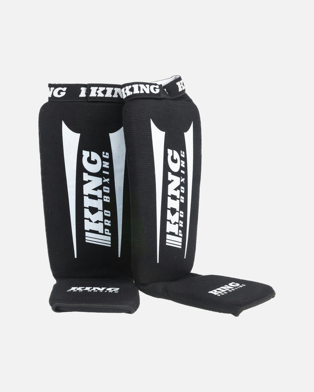 King Pro Boxing Shin guards AMSG Pro – Black