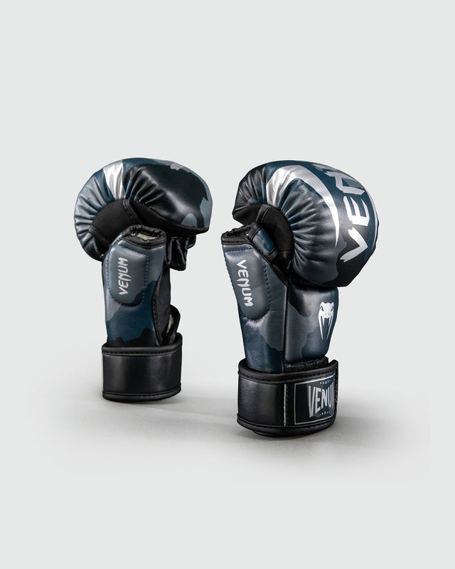 Venum Luvas de MMA Elite Camo – Azul-marinho-escuro/Azul