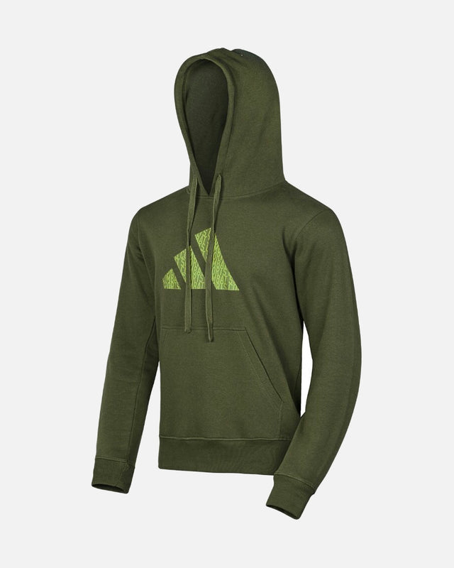 Adidas Hoodie Perfo Script Graphic - Green