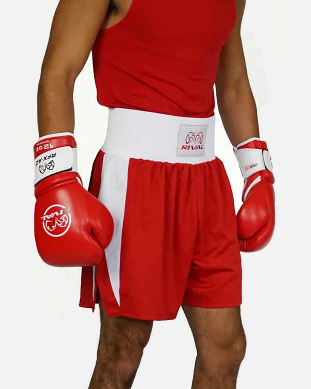 Boxerské trenky Rival Competition – Červené
