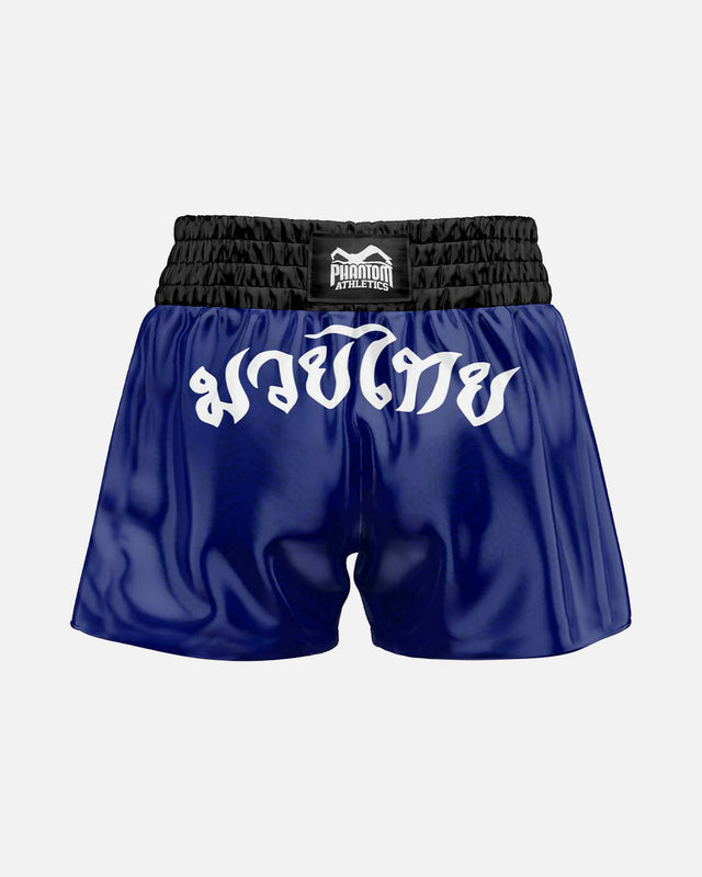 Phantom Athletics Muay Thai Shorts Sak Yant - Blauw