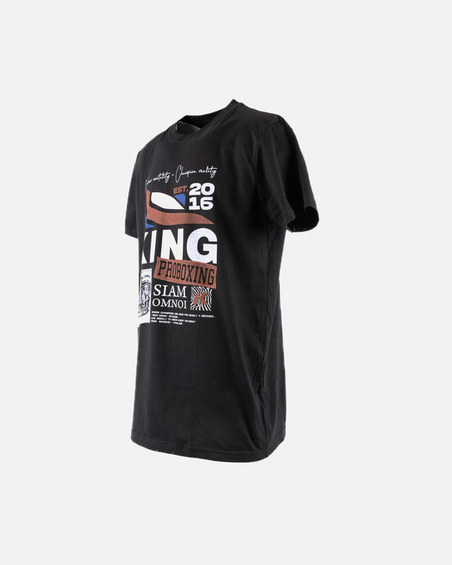 King Pro Boxing T-Shirt Omnoi – Black