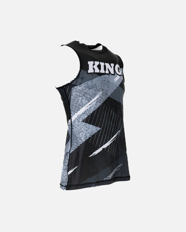 King Pro Boxing Rashguard Shadow 1 Women's – Black