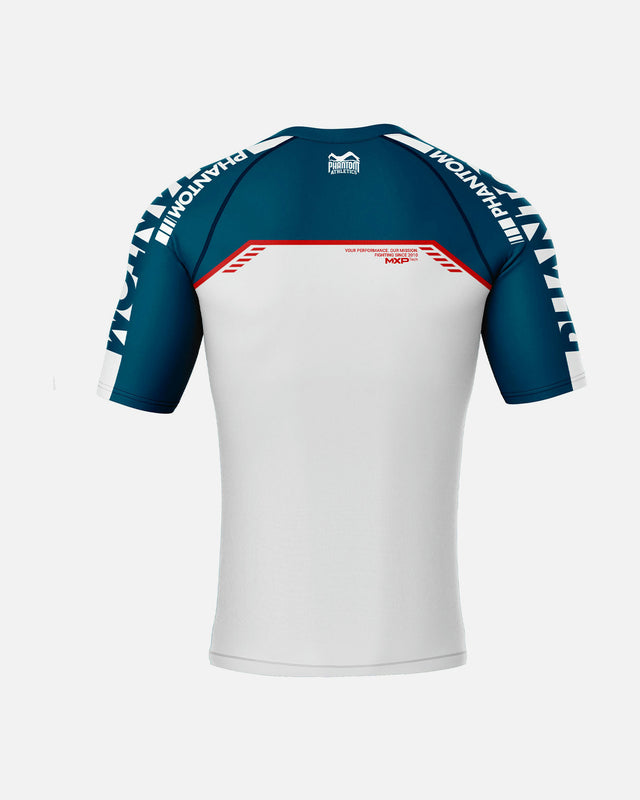 Phantom Athletics Rashguard EVO Apex Short Sleeves – Blue