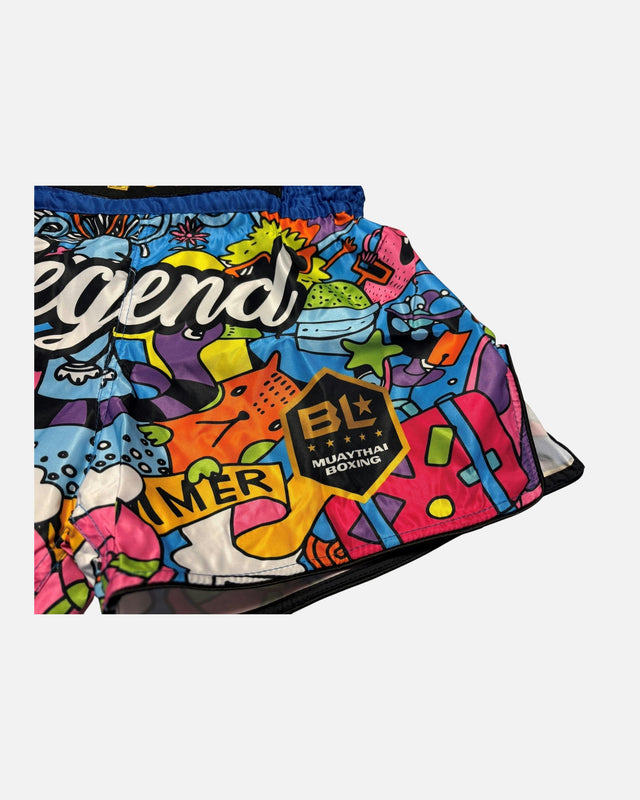 Blegend Muay Thai Shorts Legend 11 – Blue