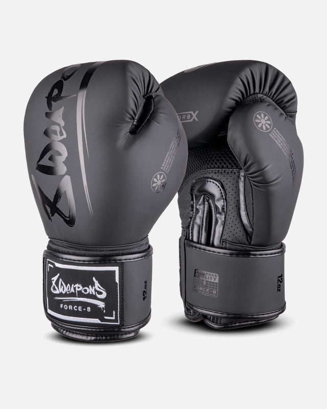 8 WEAPONS Boxing gloves Force 8 – Black
