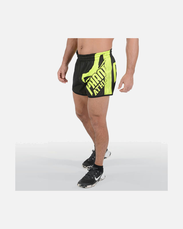 Phantom Athletics Muay Thai Shorts Revolution – Black/Neon