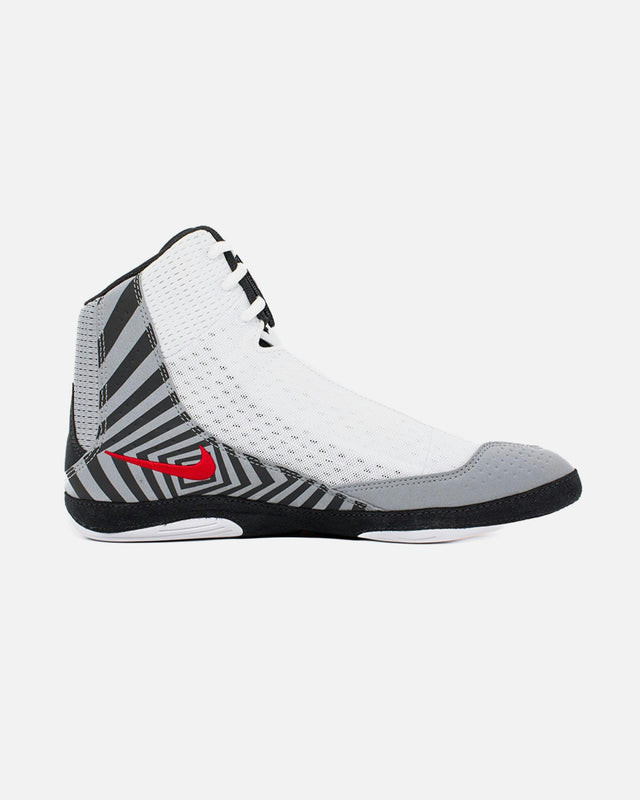 Nike Wrestling Shoes Inflict 4 SE – White/Grey