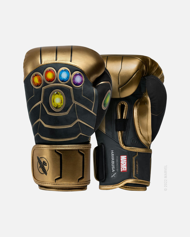 Hayabusa Boxing gloves Thanos – Gold/Black