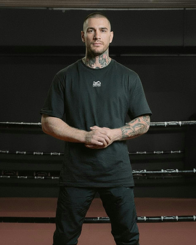 T-shirt Phantom Athletics Sparring Club Oversize Heavy – Noir