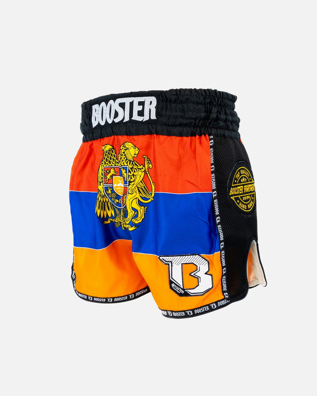 Booster Muay Thai Shorts Country Armenia – Black