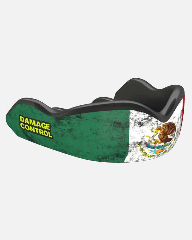 Proteză dentară Damage Control High Impact Series – Roșu/Alb/Verde