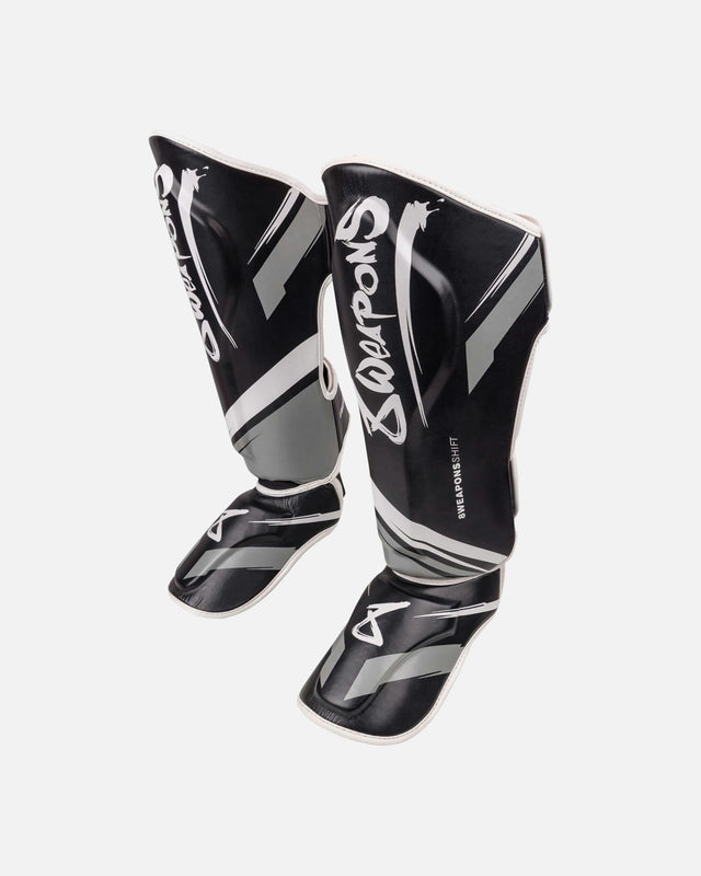 8 WEAPONS Shin guards Shift – Black/White