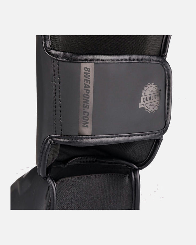 8 WEAPONS Shin guards Unlimited 2.0 – Black