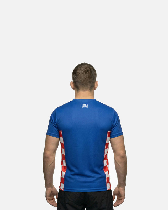Phantom Athletics T-Shirt EVO+ Team Croatia – Blue