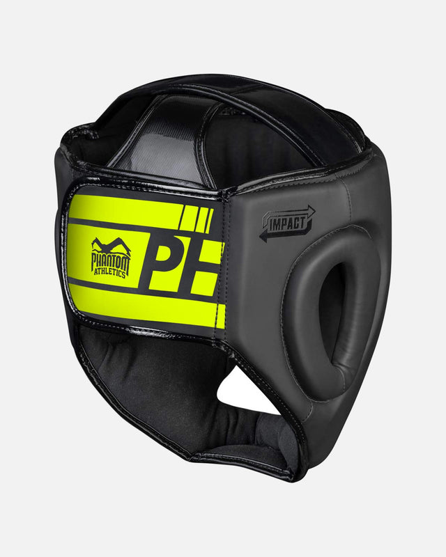 Phantom Athletics Head guard Apex Full Face – Black/Neon