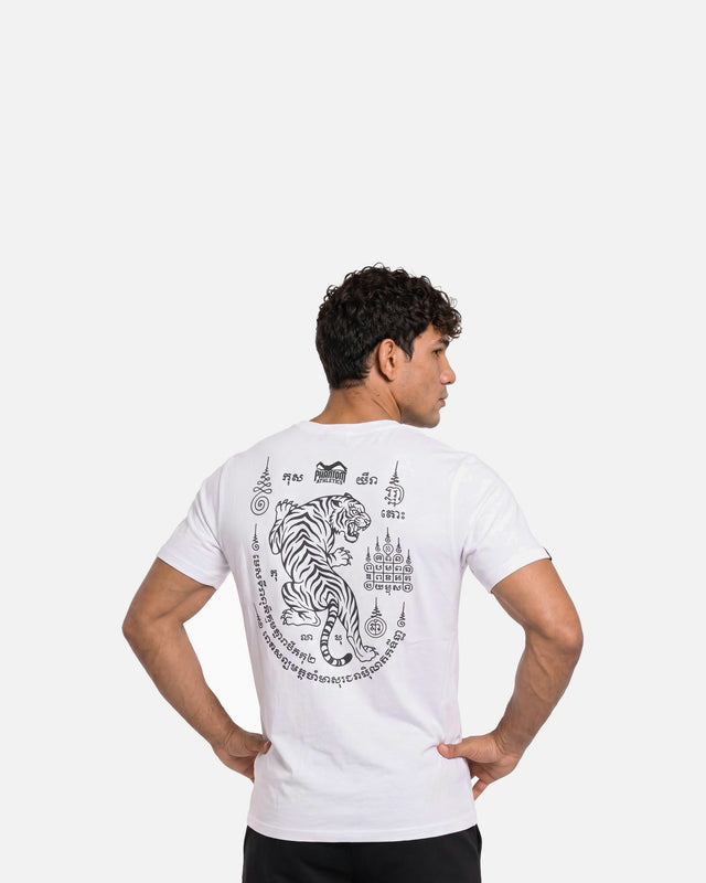 Phantom Athletics T-Shirt Tiger Yant – White