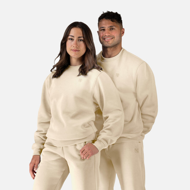 Hayabusa Hoodie Essential Crewneck - Beige